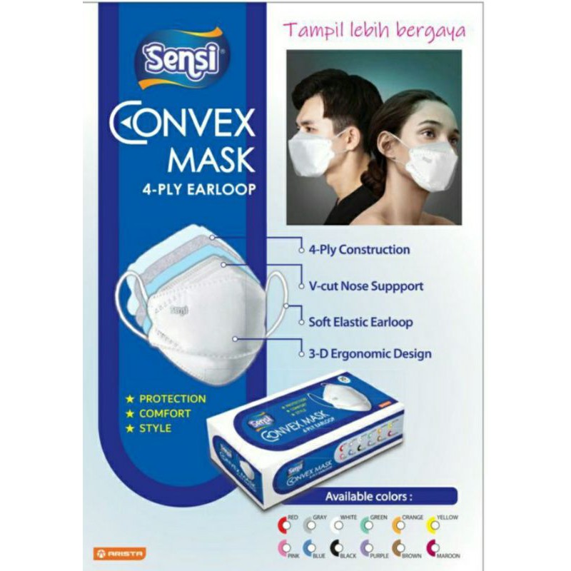 MASKER CONVEX 4PLY