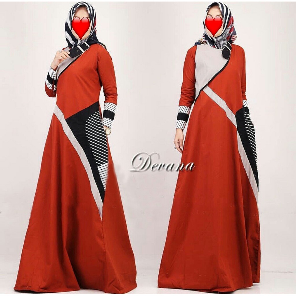 GLDevana maxi BRICK/RED/SILVER/KHAKI