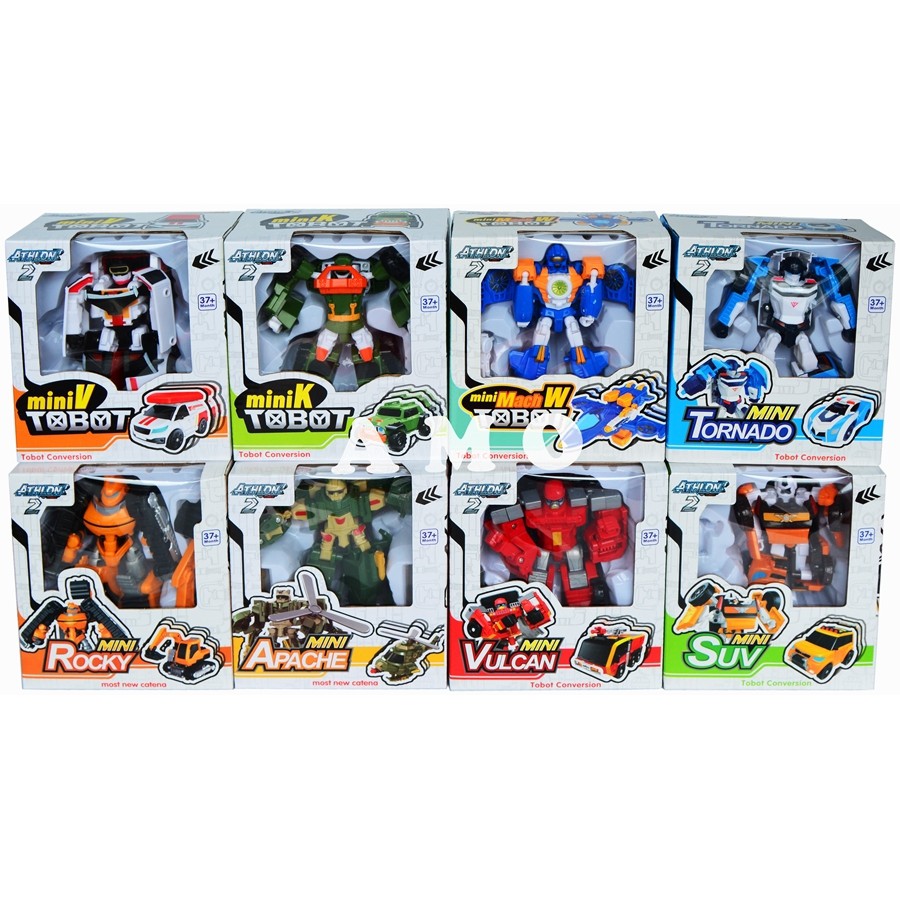 FIGURE MINI TOBOT TRANSFORMABLE ROBOT - MINI TOBOT