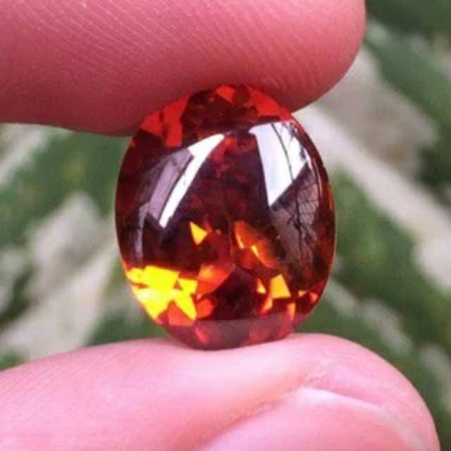 Batu Permata Red Fire Opal HQ