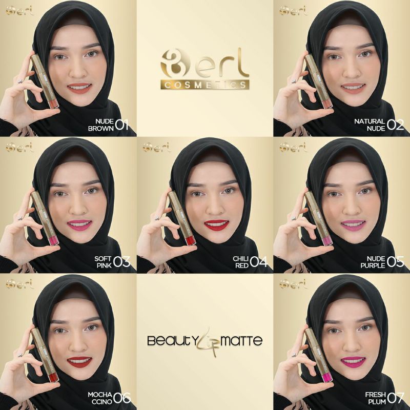 Lip matte b erl cosmetics
