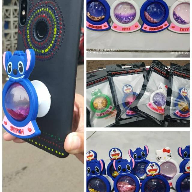 Popsocket Gliter Karakter💕