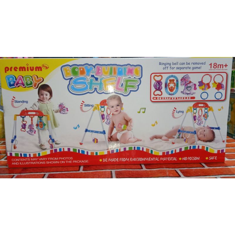 Mainan Body Building Shelf