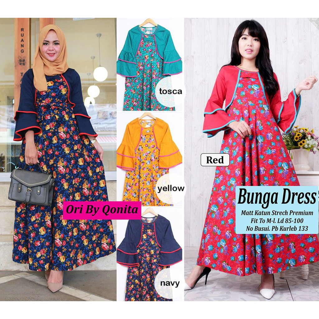 Flowery Maxi Dress