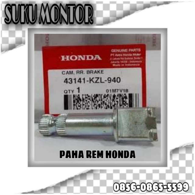 Paha rem honda