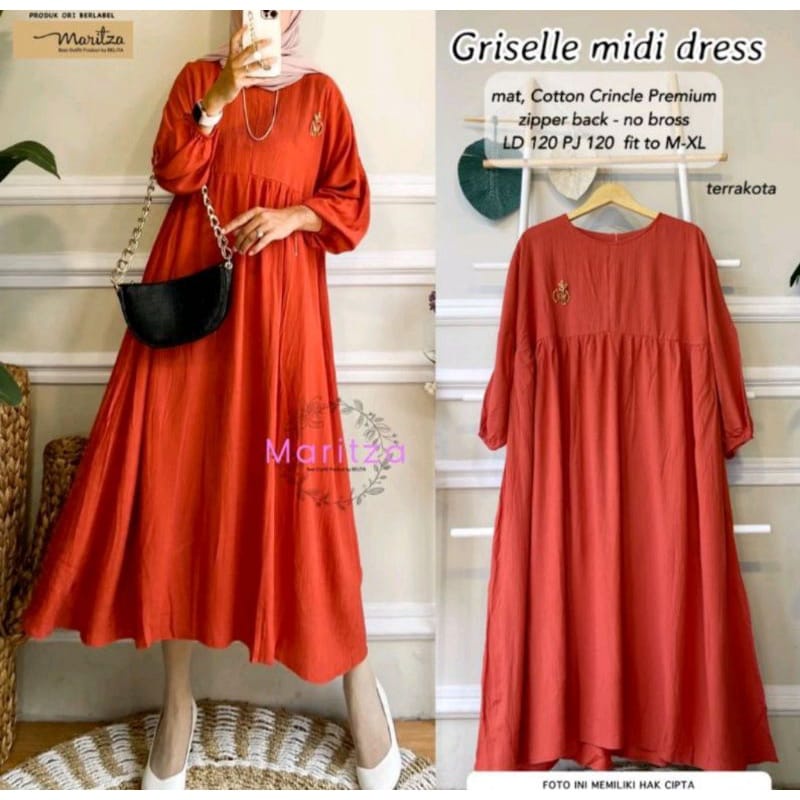 Griselle Midi Dres Maritza DF