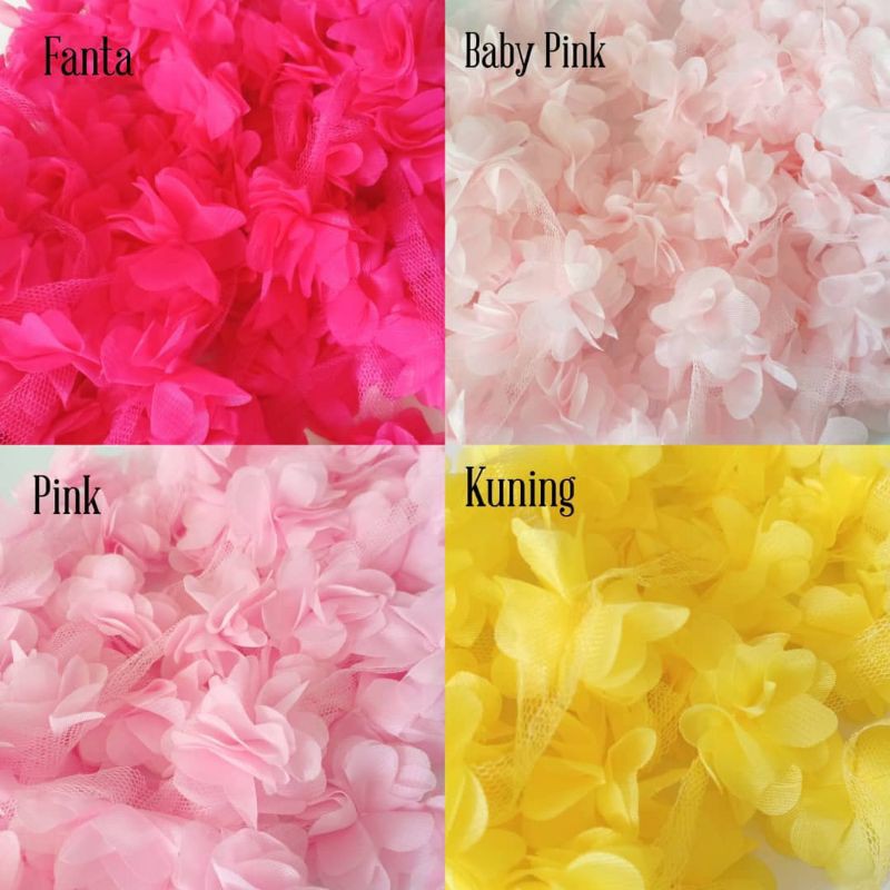 BUNGA FRILL PER PCS