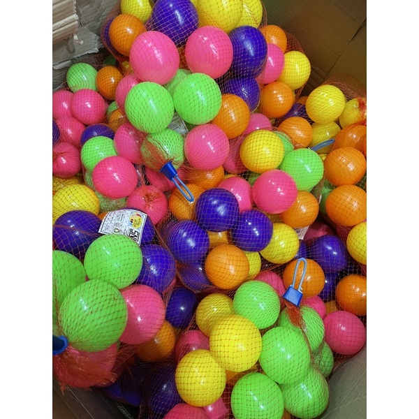 bola mandi 25 pcs per jaring