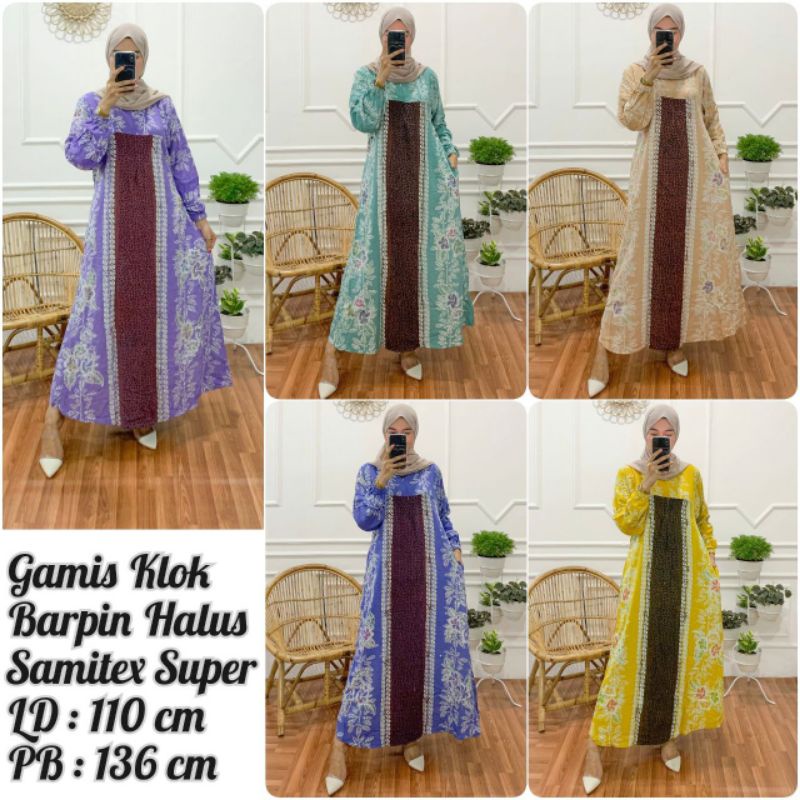 Gamis batik tulis