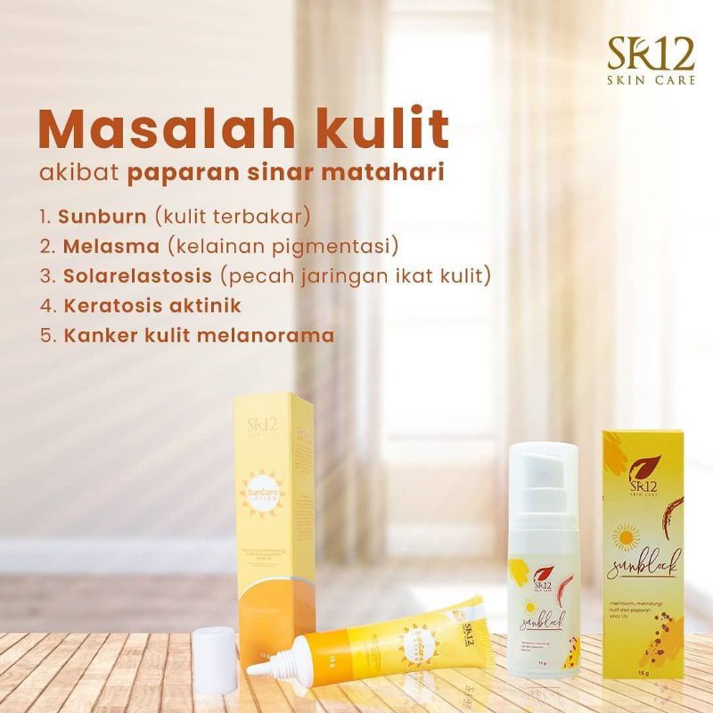 Suncare / Sunblock SR12