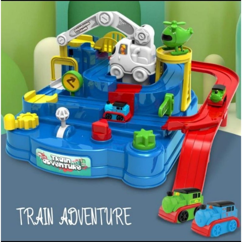Mainan Brain Game Train Track Adventure