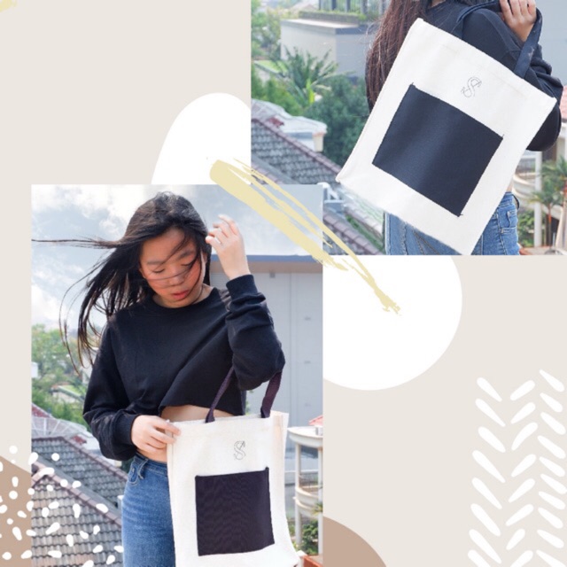 Stash Original Tote Bag Black