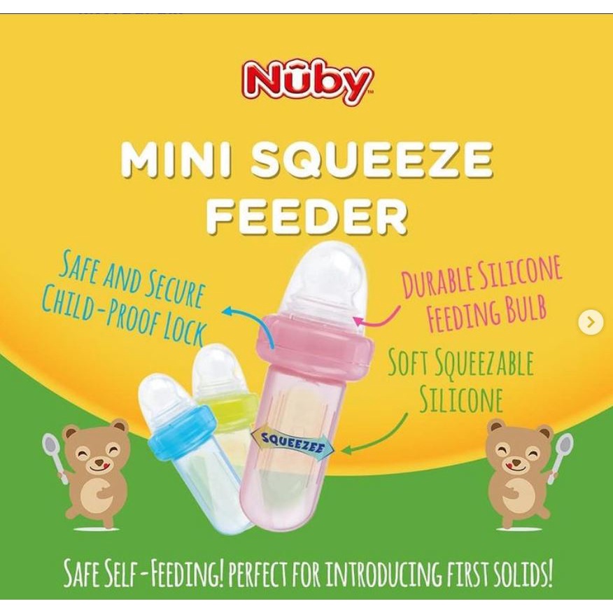 Nuby Mini Squeeze Feeder