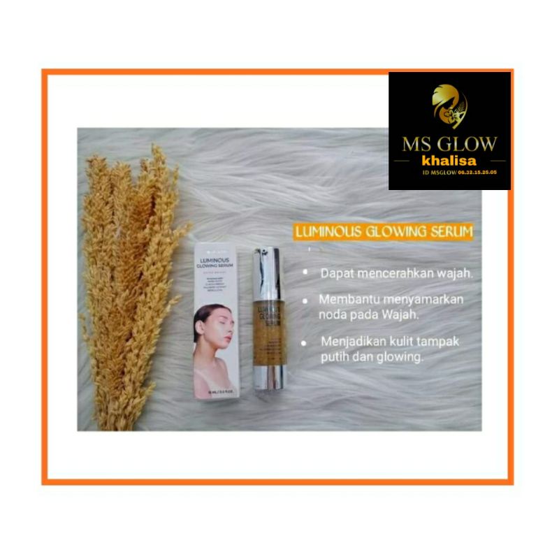 MS GLOW_ Luminous glowing serum