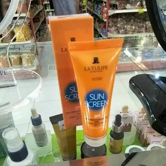 La tulipe Sunscreen gel