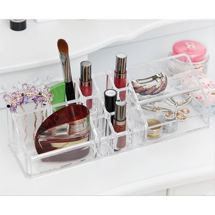 Tempat Makeup Acrylic Organizer Import