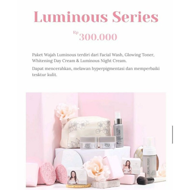Paket Luminous Series (FREE GIFT)