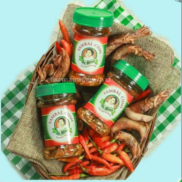 Sambel cumi pedas