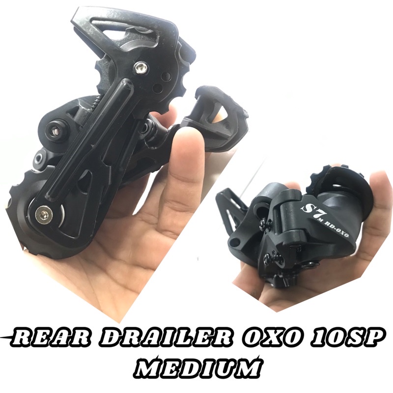 Rear drailer oxo 10 speed medium