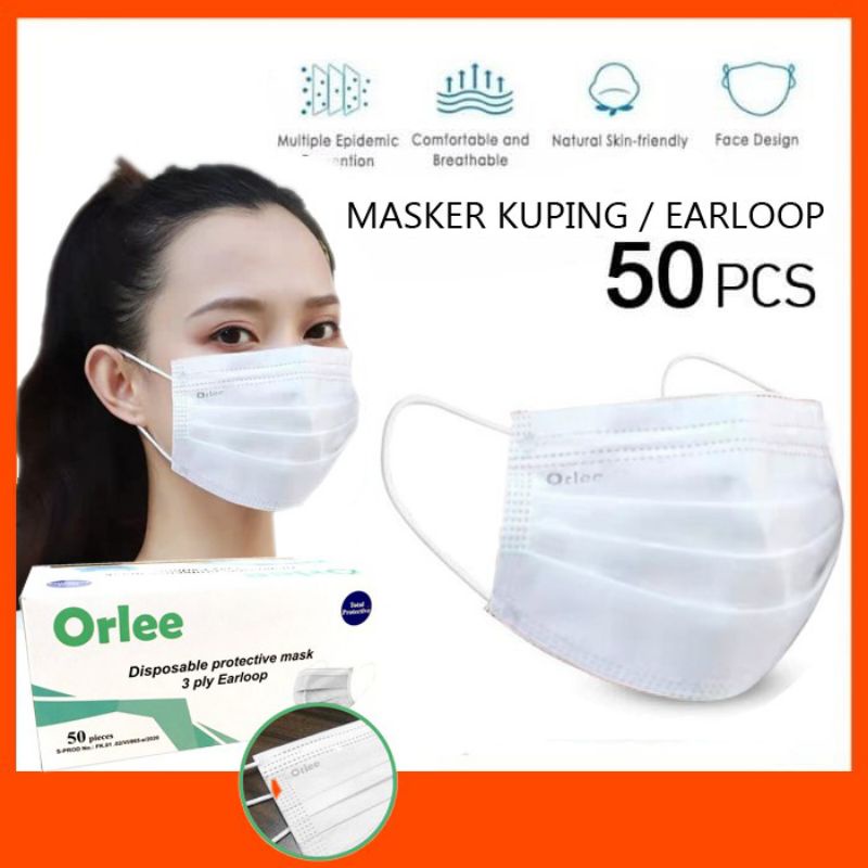 Orlee Masker isi 50pcs
