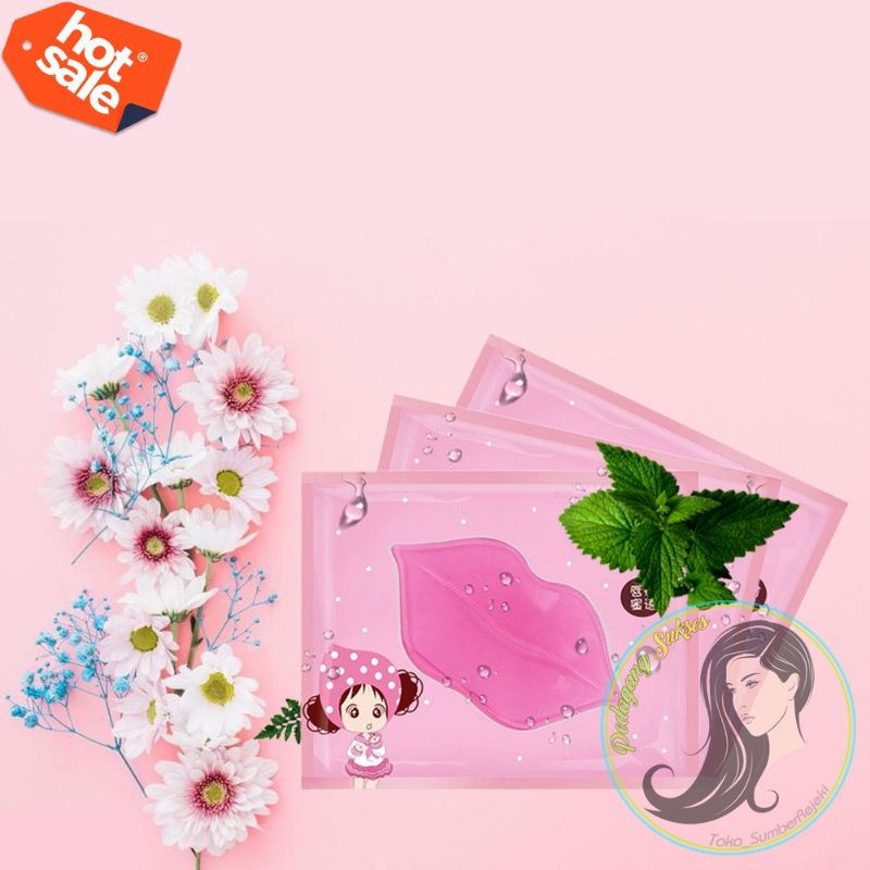 masker bibir pink