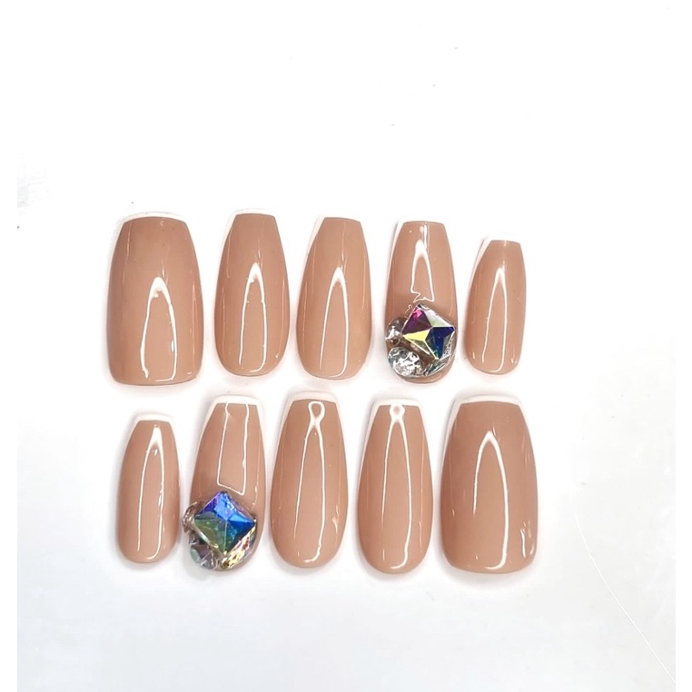 fake nail nude