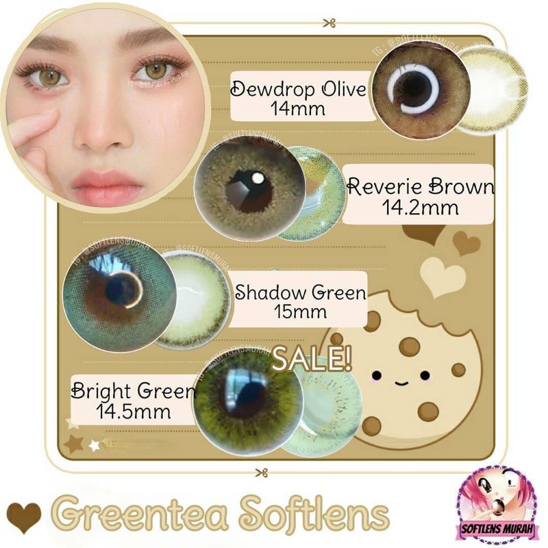 SOFTLENS GREENTEA