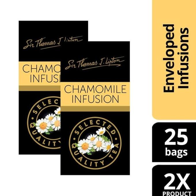 Lipton Chamomile Infusion STL 25S Twin Pack