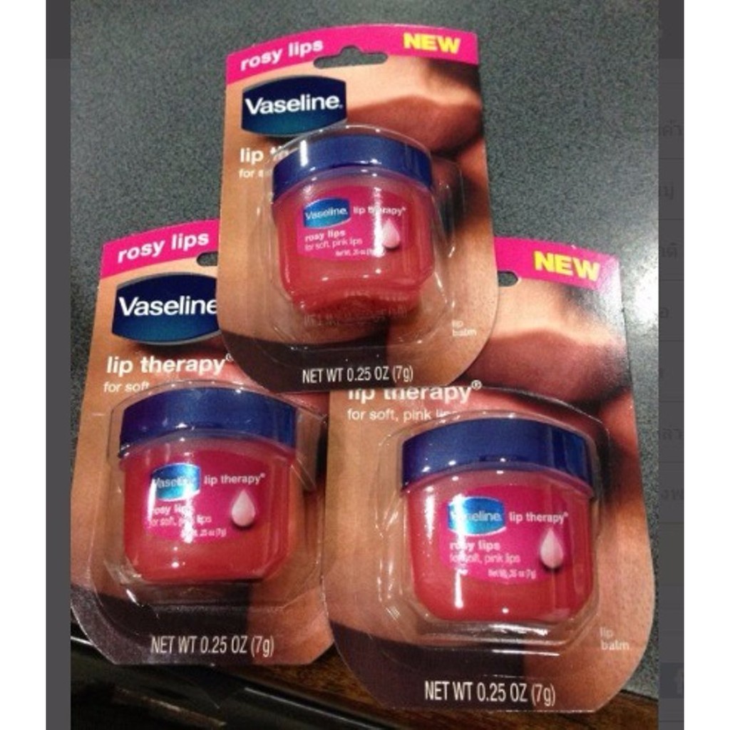 Vaseline Lips Rose Pink Ori