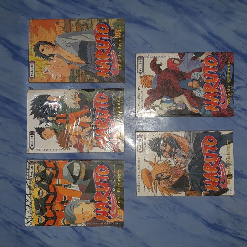 Komik NARUTO Vol. 36-40 (Bundle) BACA DESKRIPSI