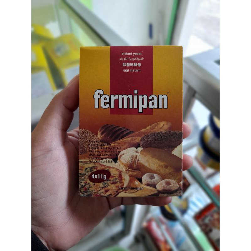 fermipan sachet 4x11gr