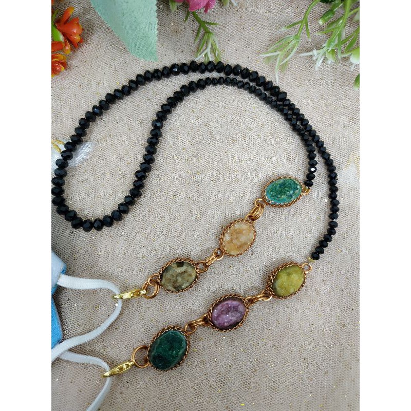 Kalung masker druzy