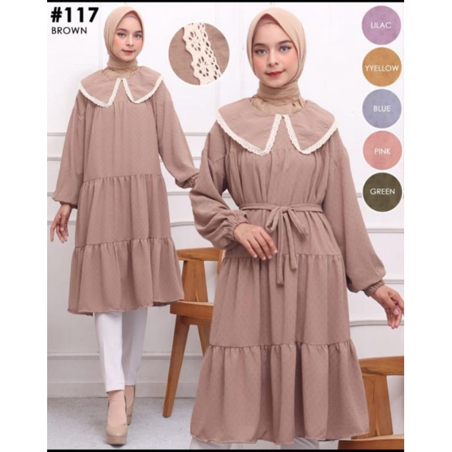 Tunik crincle airflow