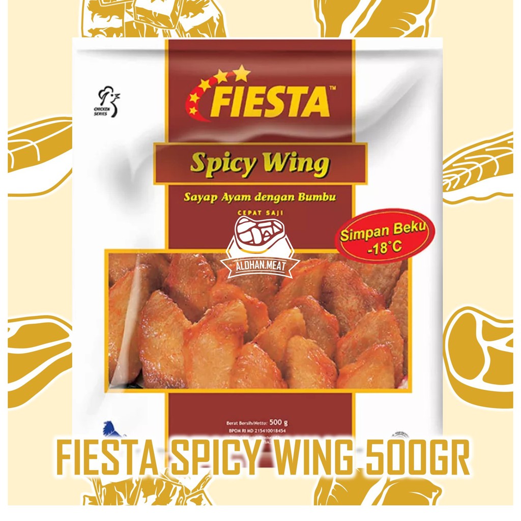 Fiesta Spicy Wing 500 gr
