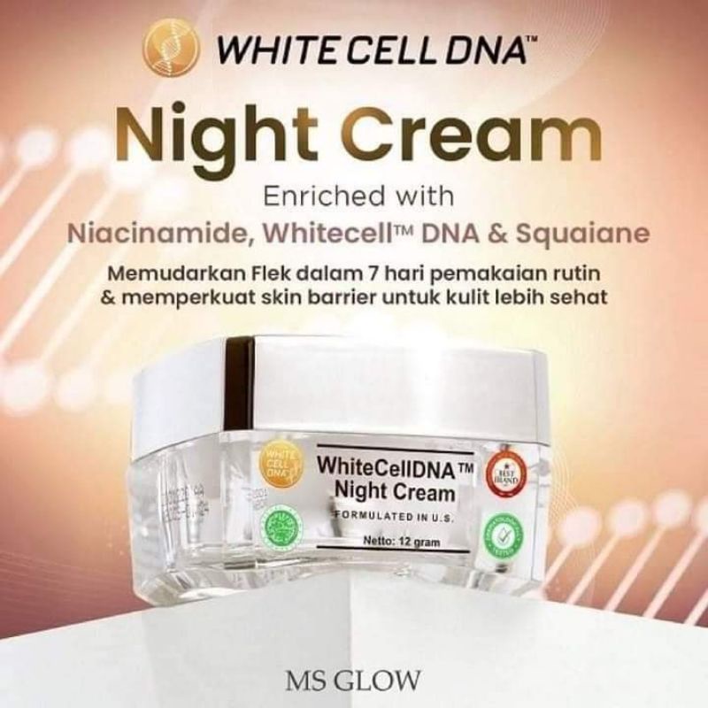 White cell DNA night cream