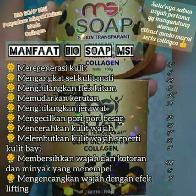 MSI bio soap