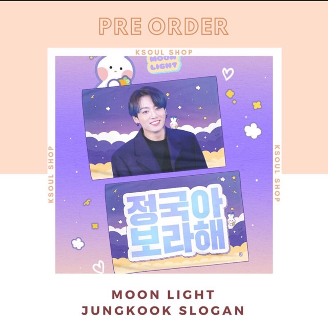 Moon Light Jungkook Slogan