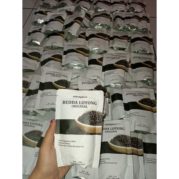 Lulur bedda lotong 6 pcs