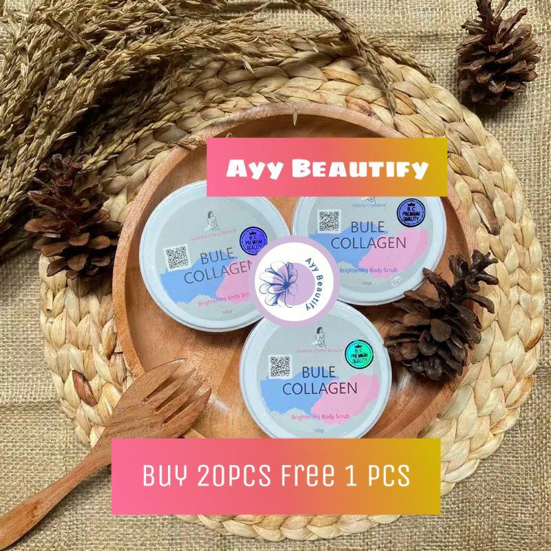 (READY) BULE COLLAGEN SCRUB/LULUR