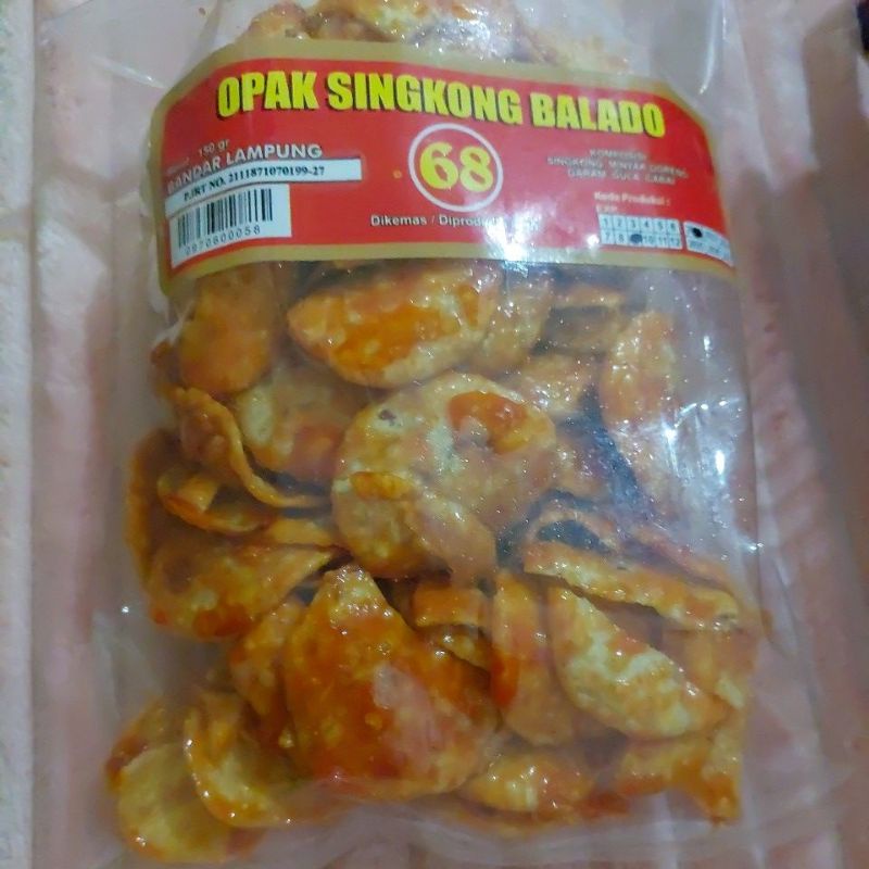 Opak Singkong Balado