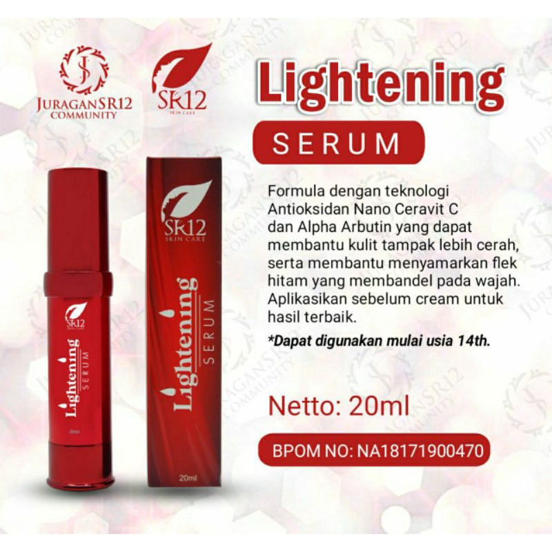 Lightening serum sr12