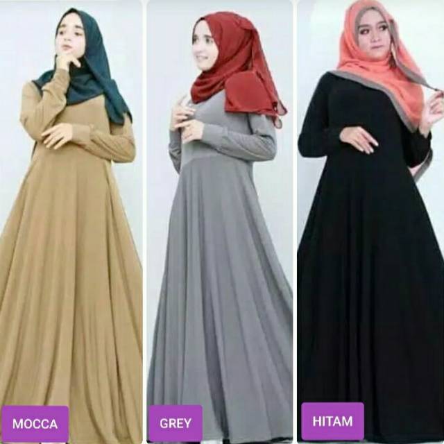 3AZ Gamis Polos Jersey V.2