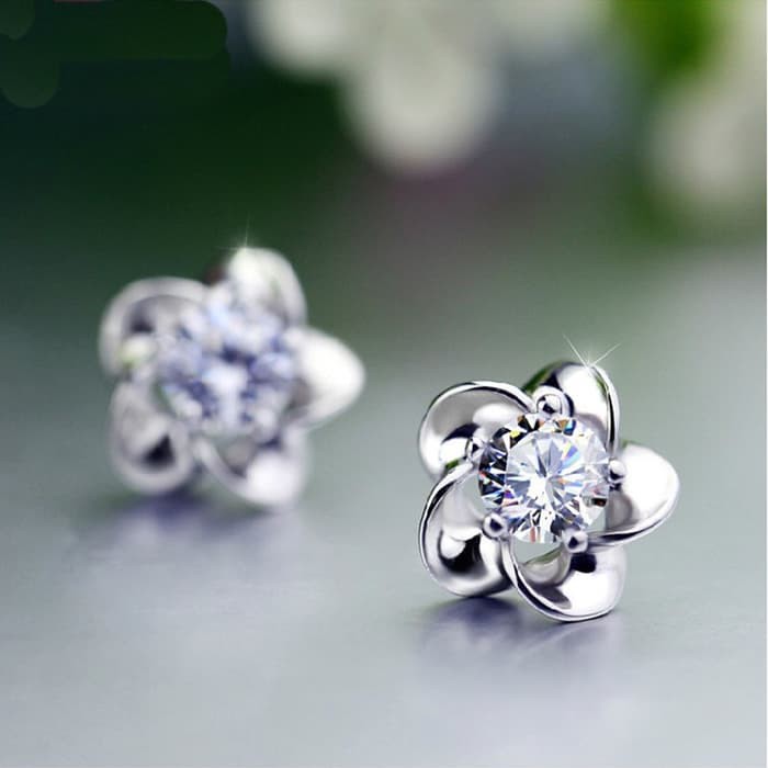 Anting Perak/Dimond Earring/Sliver Earring#60004013