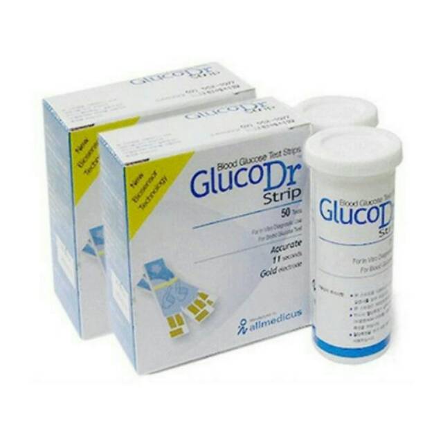 Refill Stril Gluco Dr Bio Sensor isi 50