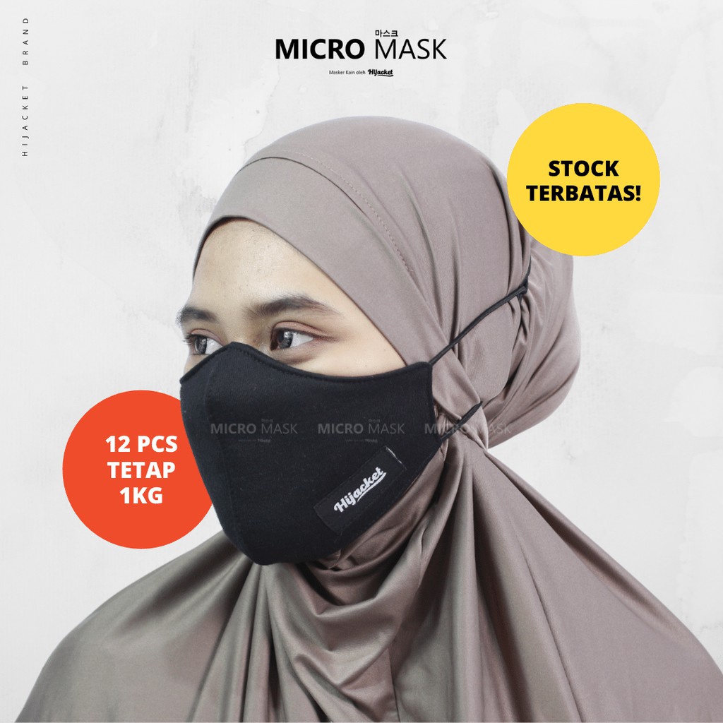 ⭐ MASKER HIJAB PREMIUM ⭐ MICRO MASK