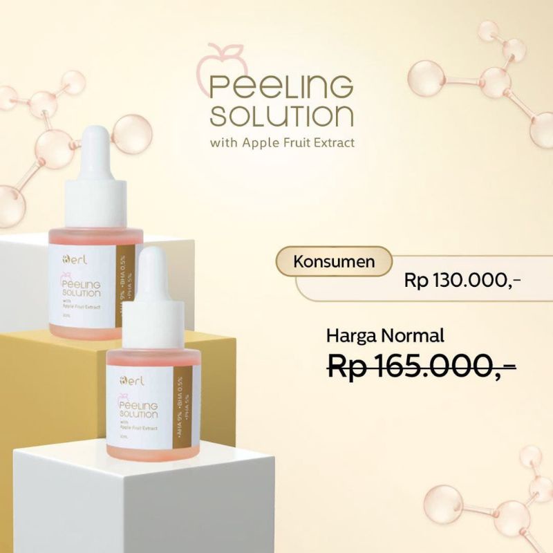 PELLING SOLUTION WITH APPLE FRUIT EXTRACT - BERL COSMETICS
