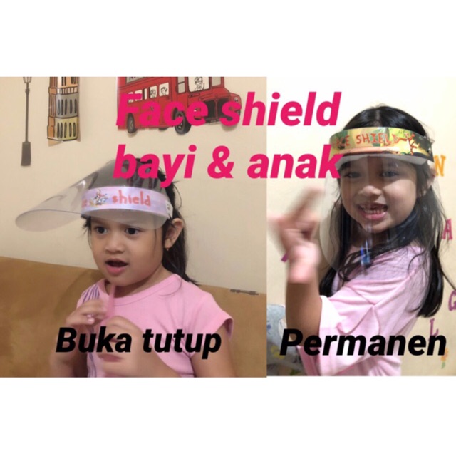 Face shield Bayi dan Anak