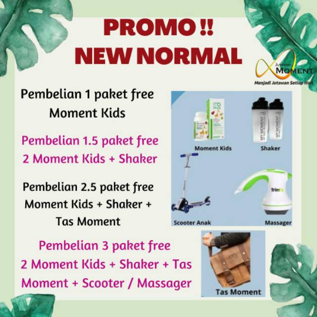 Promo moment new normal