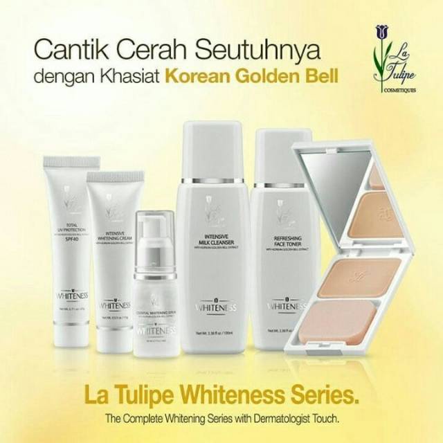 LA TULIPE WHITENNES SERIES