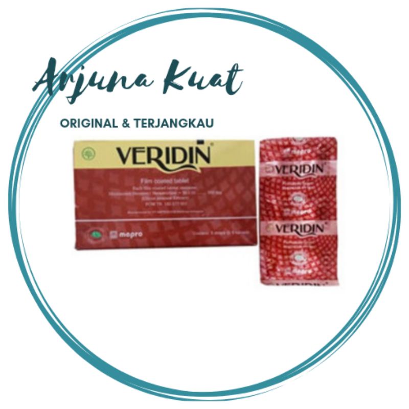 VERIDIN TABLET SUPLEMEN WASIR ARJ BOX